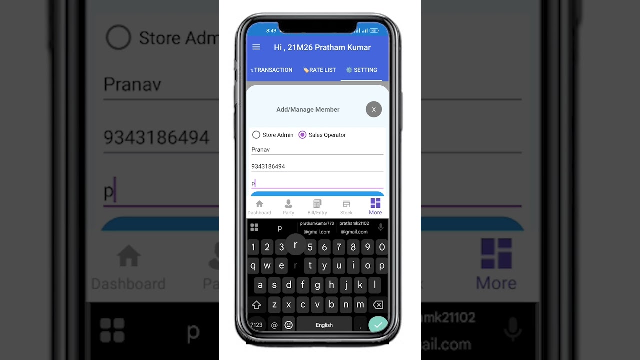 How to Add Staff in Stock It Mobile App | Manage Your Team Easily