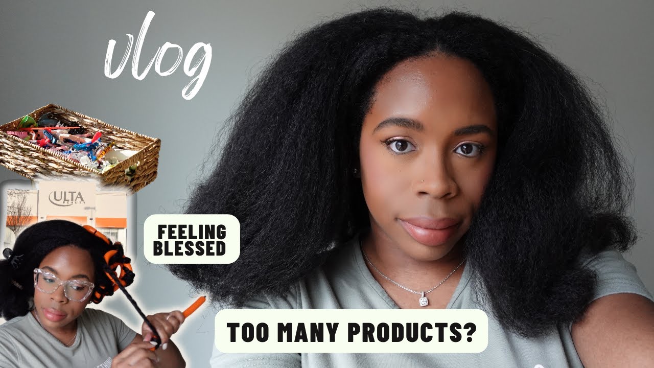 Day In The Life | over consumption is not cute, cleaning hair tools, natural hair journey