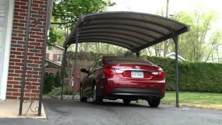 Palram 16x9 5 Vitoria 5000 Metal Carport Kit Hg9130