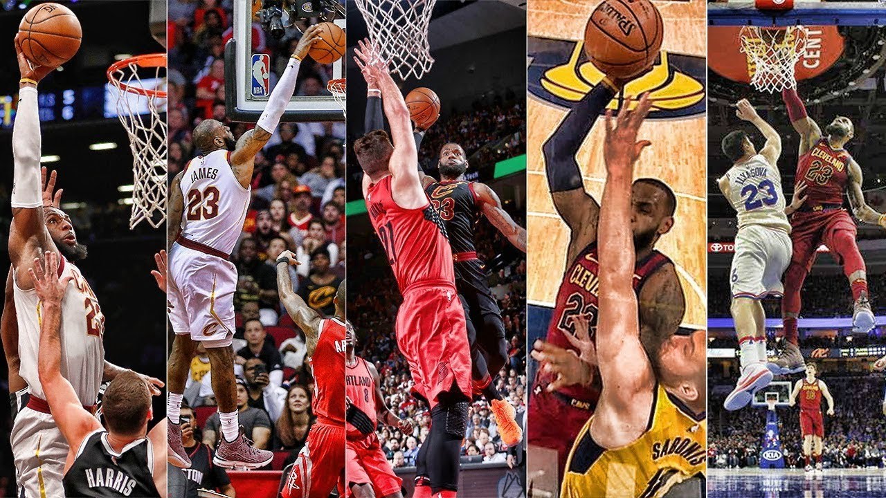 LeBron James dunk compilation against all 30 NBA teams is a