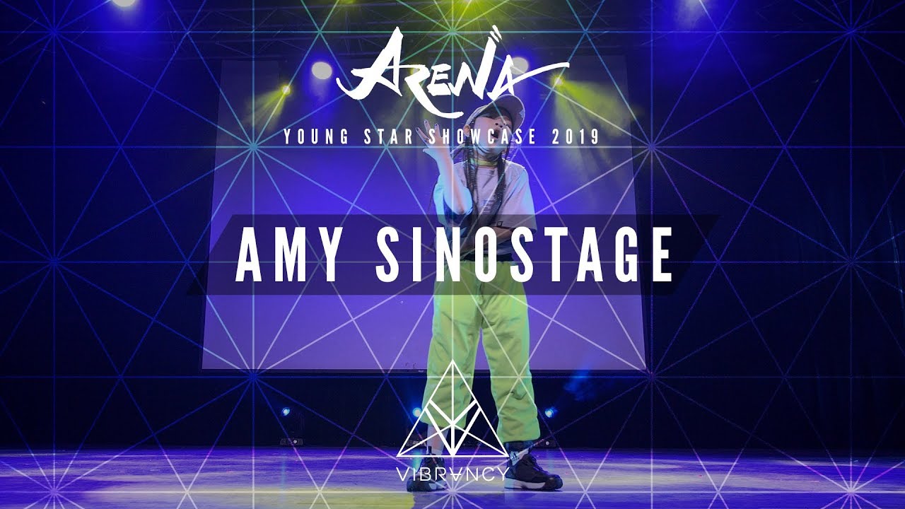 Amy Sinostage  Young Star Showcase  Arena Singapore 2019 VIBRVNCY Front Row 4K
