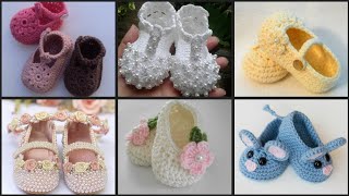 Beautiful Crochet Baby Shoes Designs & Patterns