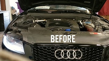 cts turbo intake sound audi a4 b8