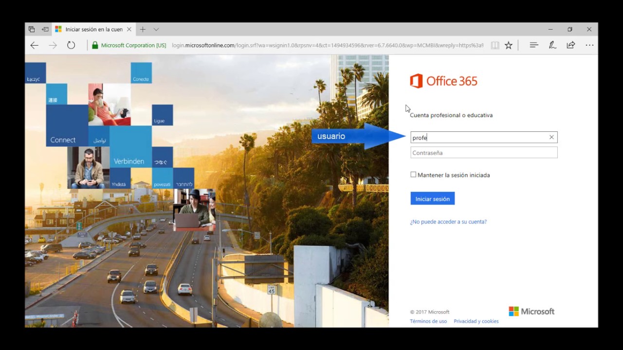 Iniciar Sesión Office 365 - YouTube