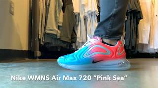 Nike Women's Air Max 720 Pink Sea WILL GET YOU ATTENTION!! - YouTube