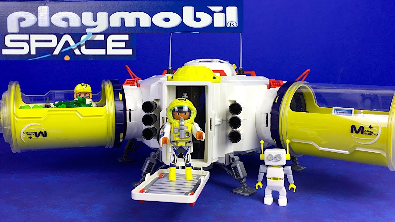 Playmobil 9487 Space Mars Mission Station with F…