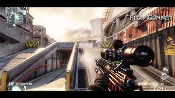 Black Ops 2 || CRAZY Across the Map Bounce Combat Axe @ Meltdown !!!!!