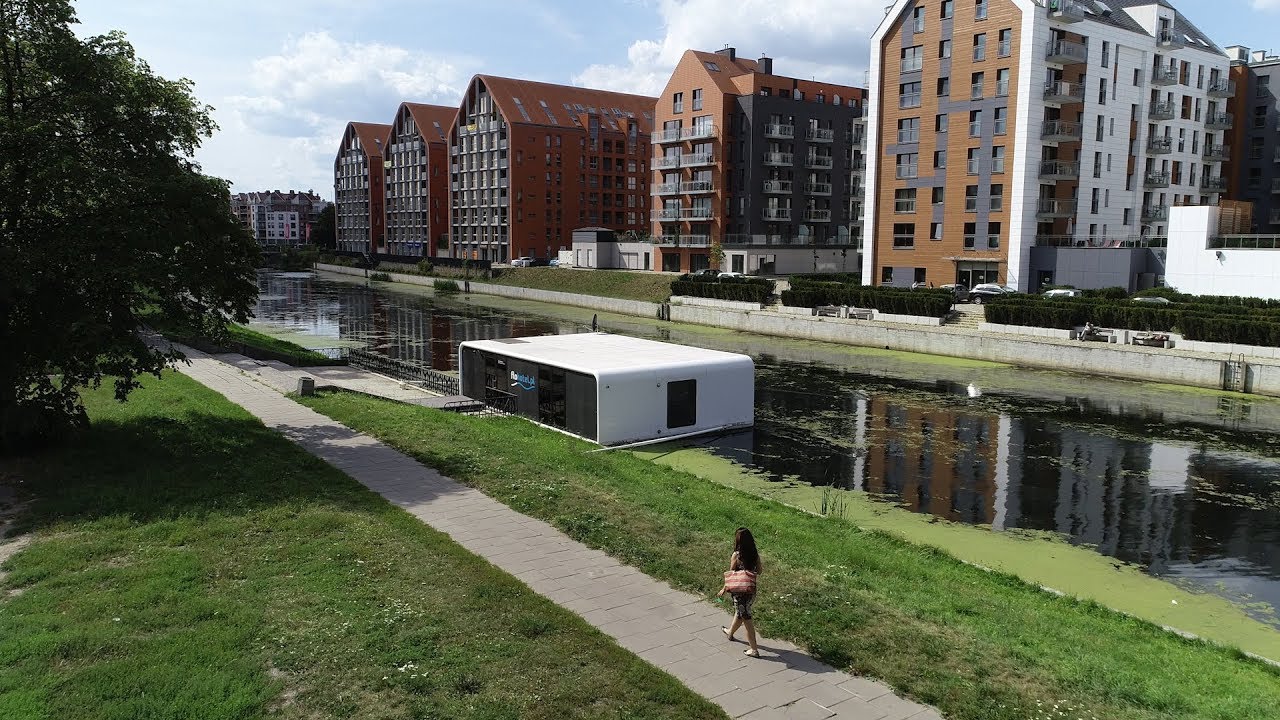 ABB technology turns floating apartment into space-age pod