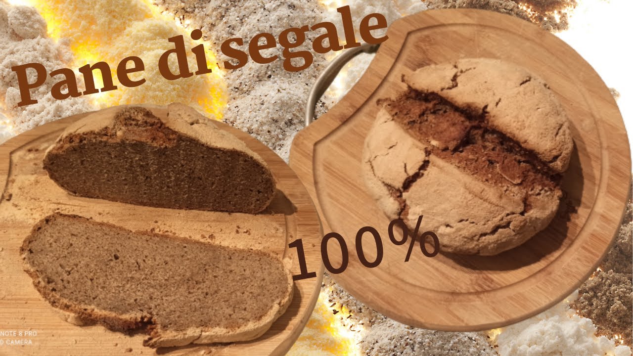 PANE DI SEGALE 100% con lievito madre - 😋