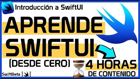 CURSO de SWIFTUI para PRINCIPIANTES desde CERO con XCODE (4h para Aprender SwiftUI Gratis) [2023]
