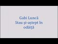 Gabi luncă - stau și aștept in odăița 2020