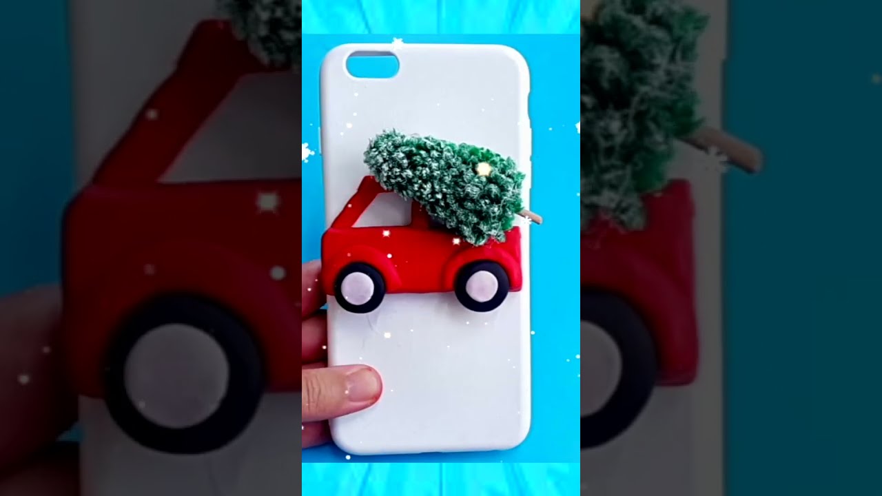 Christmas Crafts | Red Truck Phone Case 
