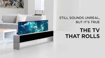 [LG SIGNATURE OLED R] The Most Innovative Development in Television Technology in Decades.