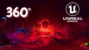 Unreal Engine 5 VR 360° | 8K The Orb Environment Cinematic