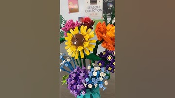 #amazingblocktoys #buildingblocks #flowers #flowerarrangement #afol #diy