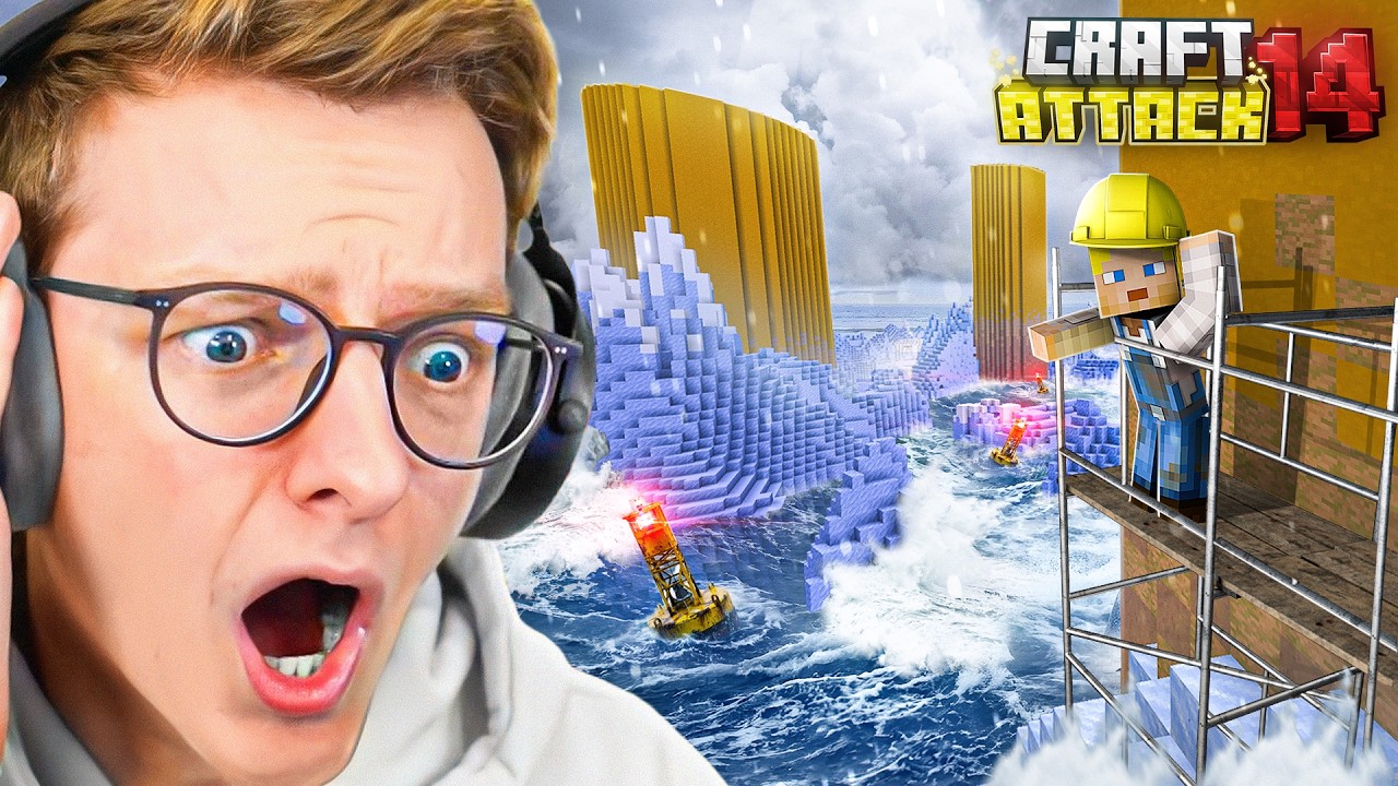 ICH BEGINNE MEINE XXL CRAFTATTACK 14 BASE! 🤯