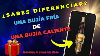 ¿Sabes diferenciar? Una bujía fría de una caliente