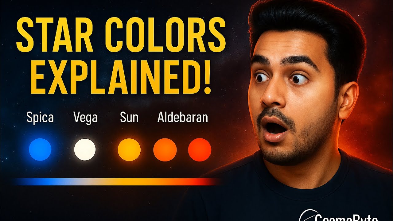 Why Stars Shine in Different Colors? | Science of Starlight Explained