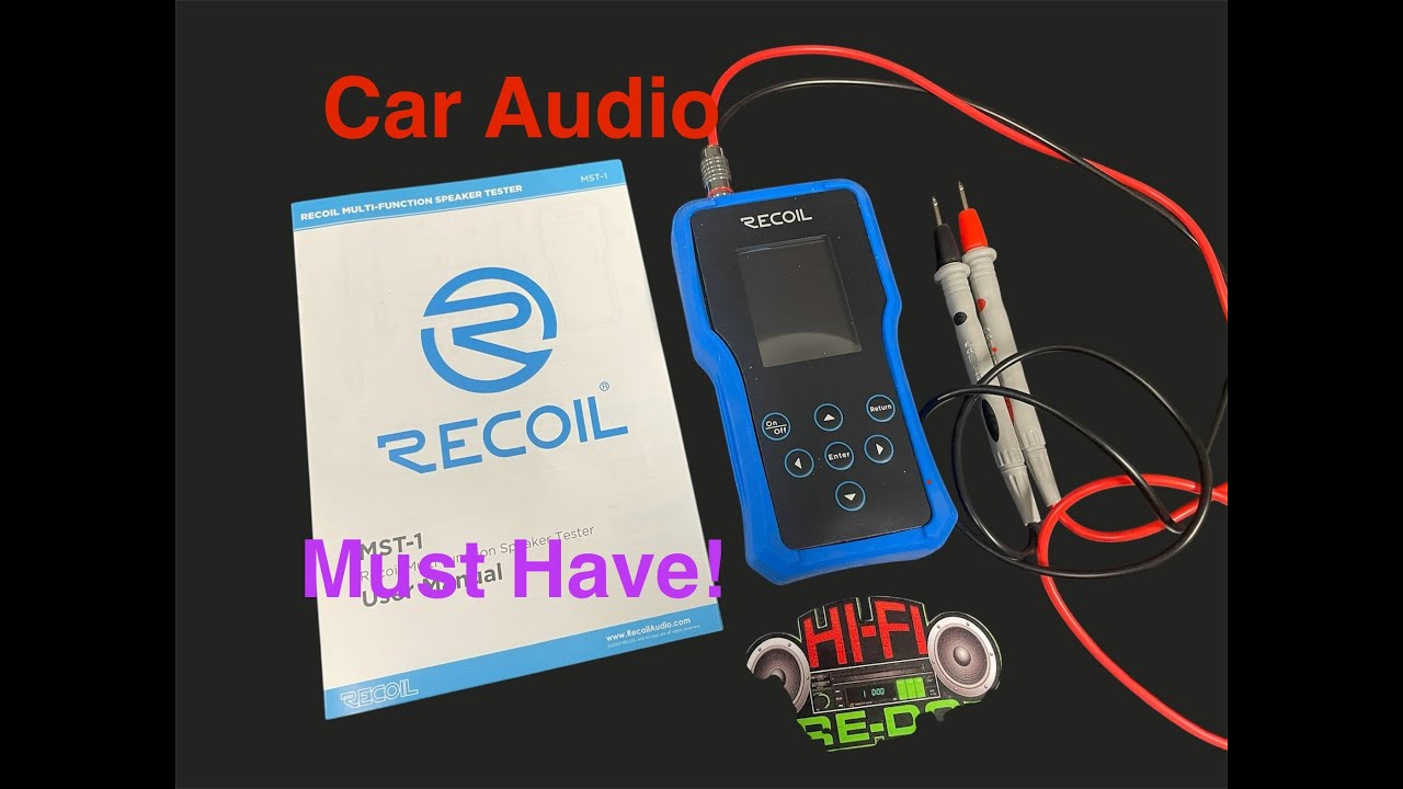 Recoil Car Audio Test Meter MST-1 and Accessories Stuff We All Need ...