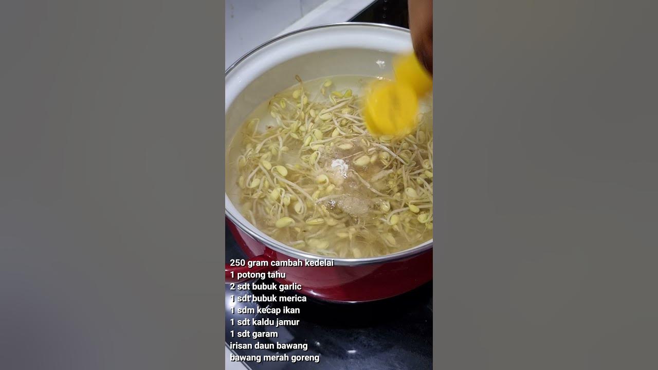 sup tahu dan kecambah- done in a second sup tahu dan kecambah- done in a second