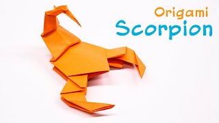 Easy Origami Scorpion || How to make Paper Scorpion step by step