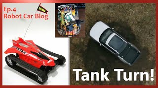 What is a Tank Turn? And Using Skid Steer in RC - Robot Car Blog Ep.4