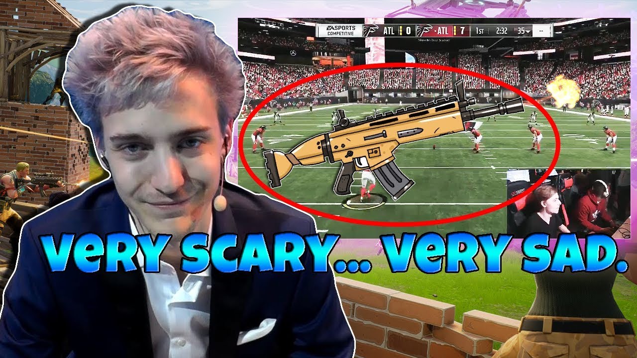 Ninja *REACTS* To Madden 19 Tournament Shooting (Warning: Graphic Content for Fortnite Players)