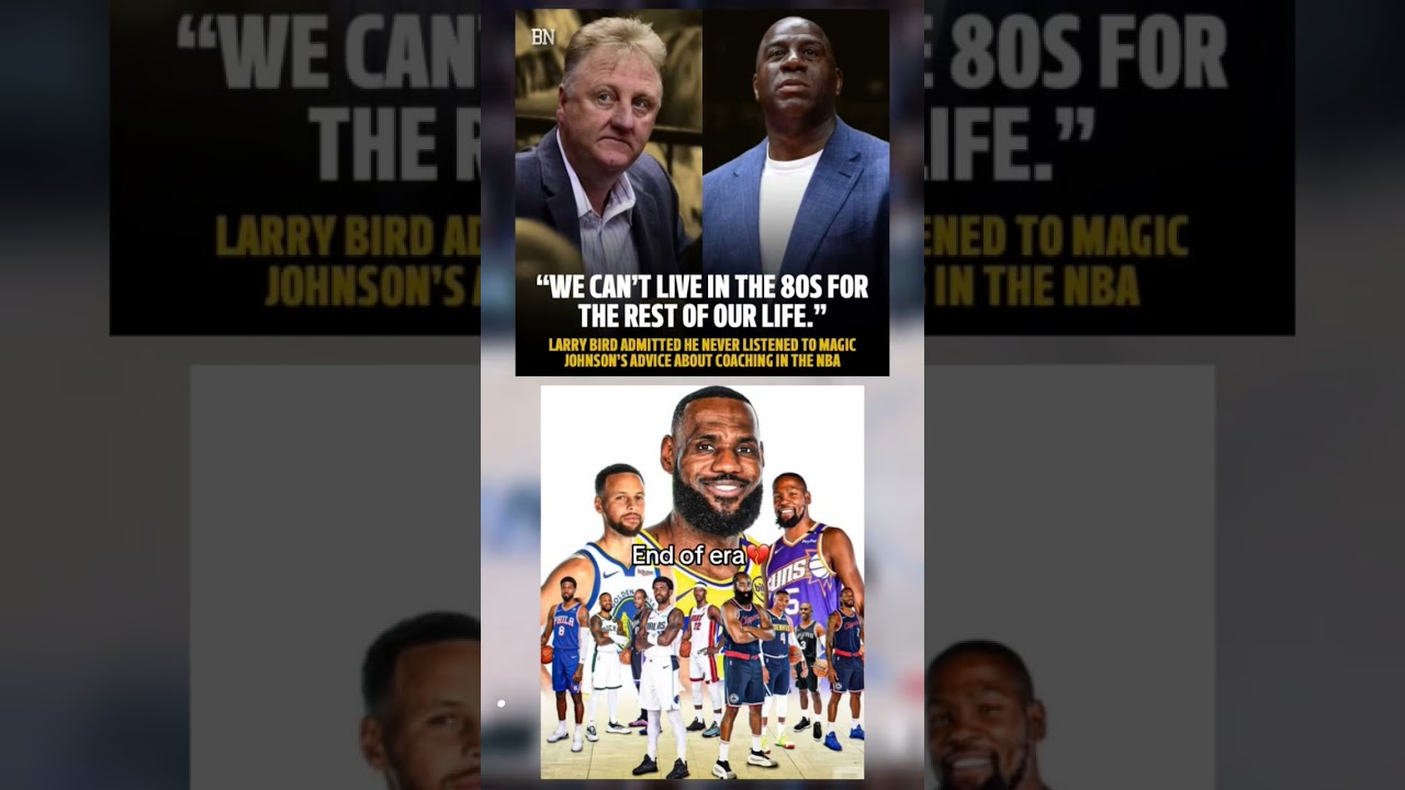 Larry Bird Reveals Why He Ignored Magic Johnson’s Coaching Advice