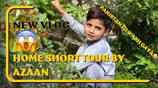 A short and funny home tour by AZAAN khan