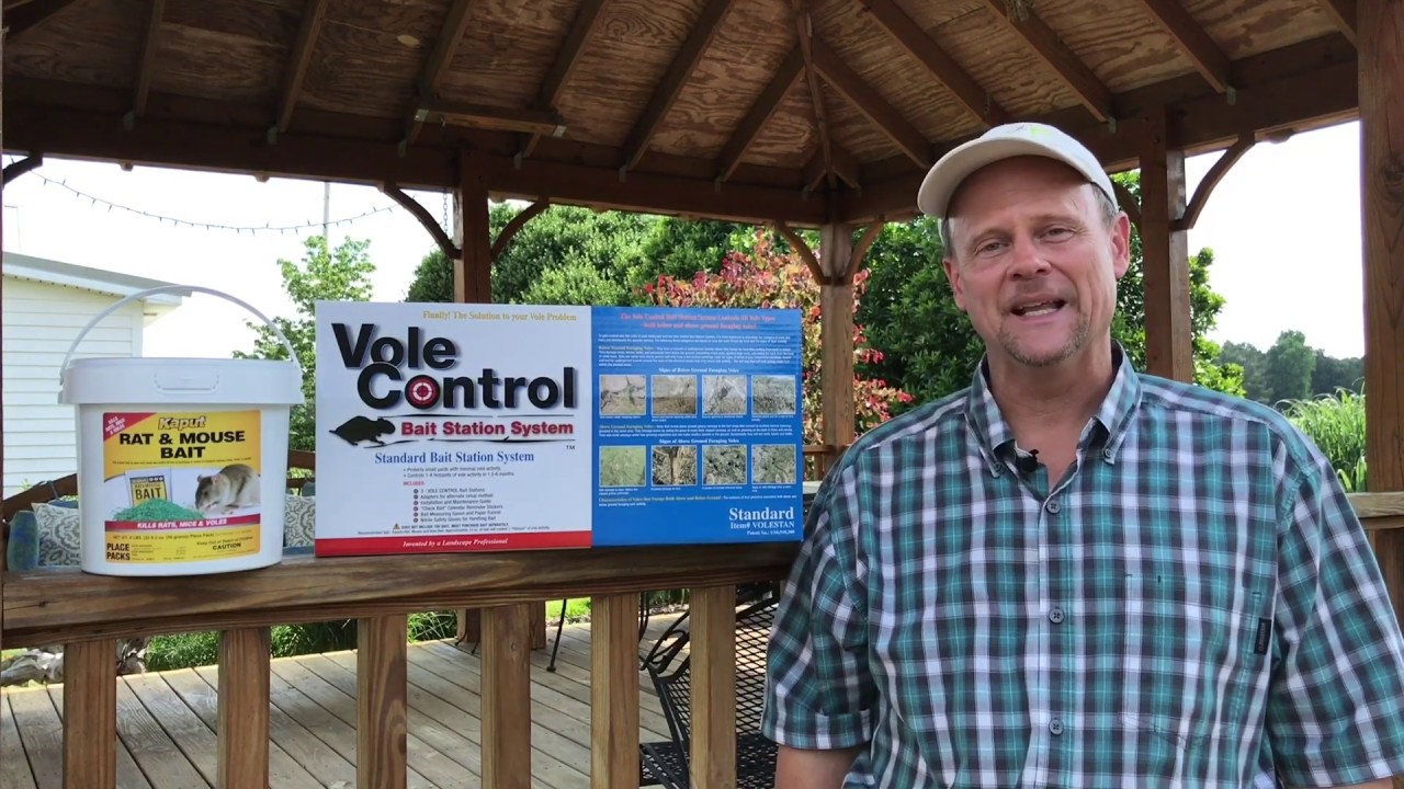 Vole Control Bait Station System Setup YouTube
