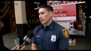 LAFD Firefighter Bryce Gutierrez Saves 4 Children at House Fire