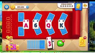 Disney Solitaire Level 162 🌟 Snow White Scene | Epic Mode  | Step-by-Step Audio Walkthrough F2P