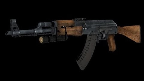 L4D2 AK-47 with different animations