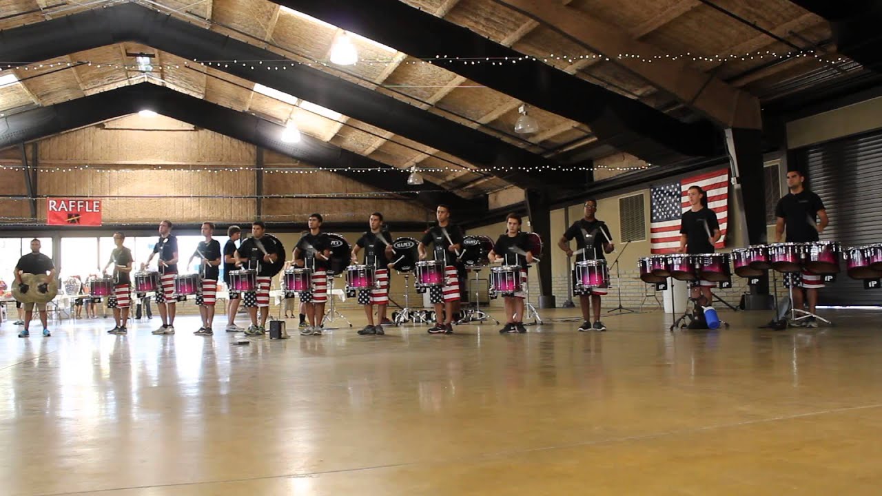 2013 - The Academy Drumline - Warm Up (Memorial Day)