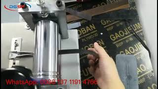 Leather Strap Piping & Folding Machine YF 147 1