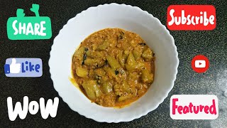 Ridge gourd curry | Heerekai Ennegayi | Heerekai Palya in kannada