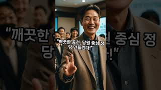 "이재명 총통 막겠다!" 김문수, 투쟁정당 만든다며 당대표 출사표