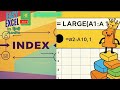 INDEX &amp; LARGE Functions Explained! | Easy Excel | Helping hand