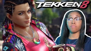 THIS NEW CHARACTER SAYS SHES ON 8 CUPS OF COFFEE - TEKKEN 8 AZUCENA TRAILER REACTION