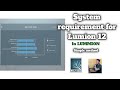 System requirement for Lumion 12