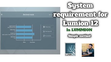 System requirement for Lumion 12