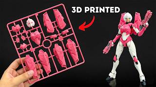 I Made a 3D Printable  Furai Model Arcee Kit [Transformers]