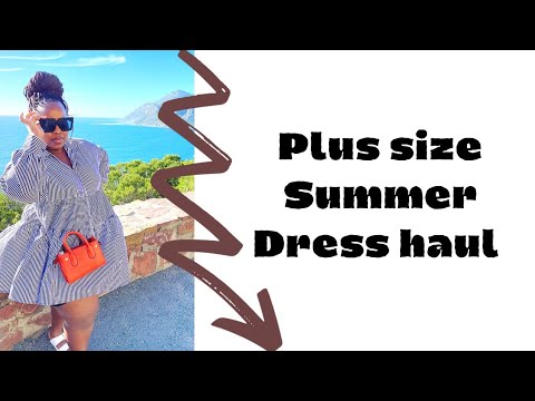 Plus size Summer Dress haul ft fashion 