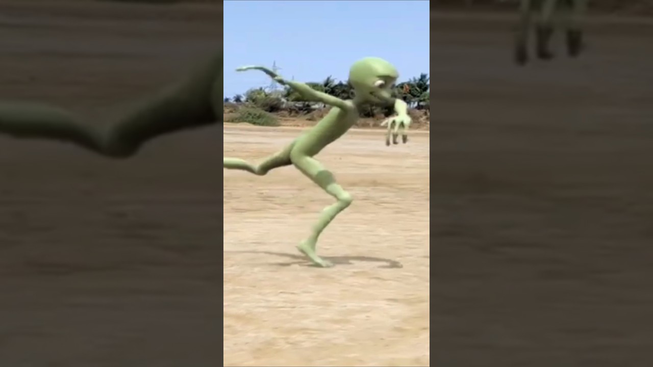 omg alien funny beboin dance" 