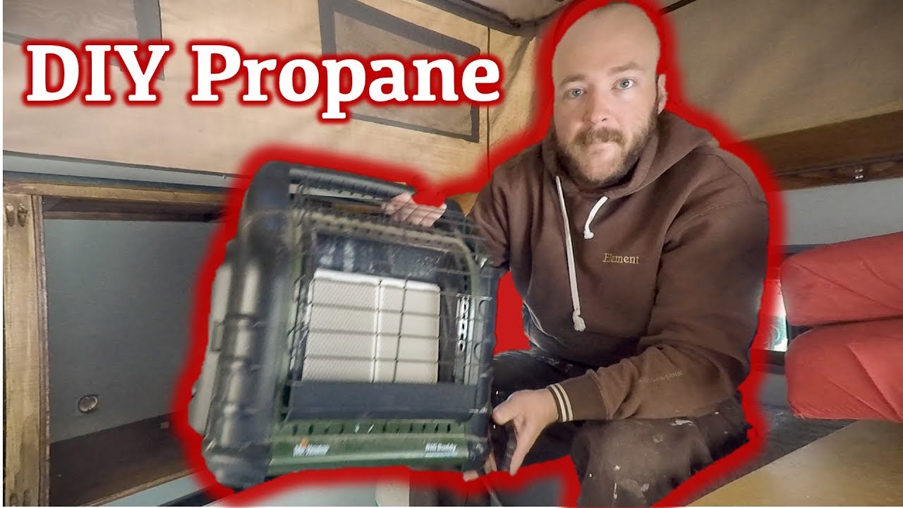 Mr heater big buddy propane heater for winter camping | Four wheel camper  build - YouTube