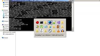 2017-11-02 -- How to Compile 7-Zip 17.01 32-bit