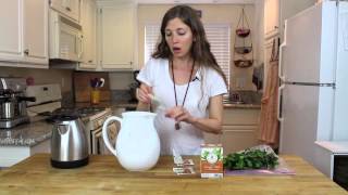 Ginger Mint Iced Tea - Sugar free!