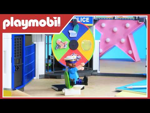 L’ÉVASION LA PLUS BIZARRE AU MONDE (On tourne la roue) 🎡🔓 | Playmobil en Français | City Action