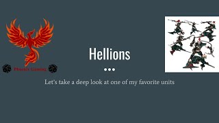 WH40k Hellions, a Deep Dive