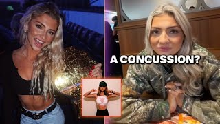 Sallie Grace Quits WWE Tryout After Suffering Concussion, "wasn’t right" #salliegrace 